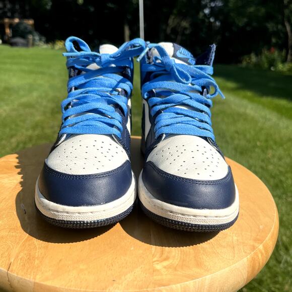 Nike Air Jordan 1 Retro High OG GS Obsidian Men\'s Shoes - Size 5.5 - Ships Now main image 5